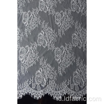 100% Nylon Panel Lace Desain Kain-B